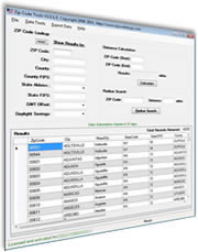 zip code software zip code program